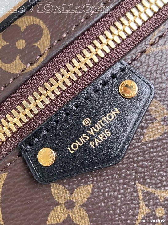 AAA Pruses Bags x LOUIS x 6.5 VUITTON CM Vanity Pouch-19 Chain 11.5 0714
